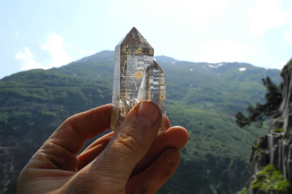 Schmuck aus Schweizer Bergkristallen